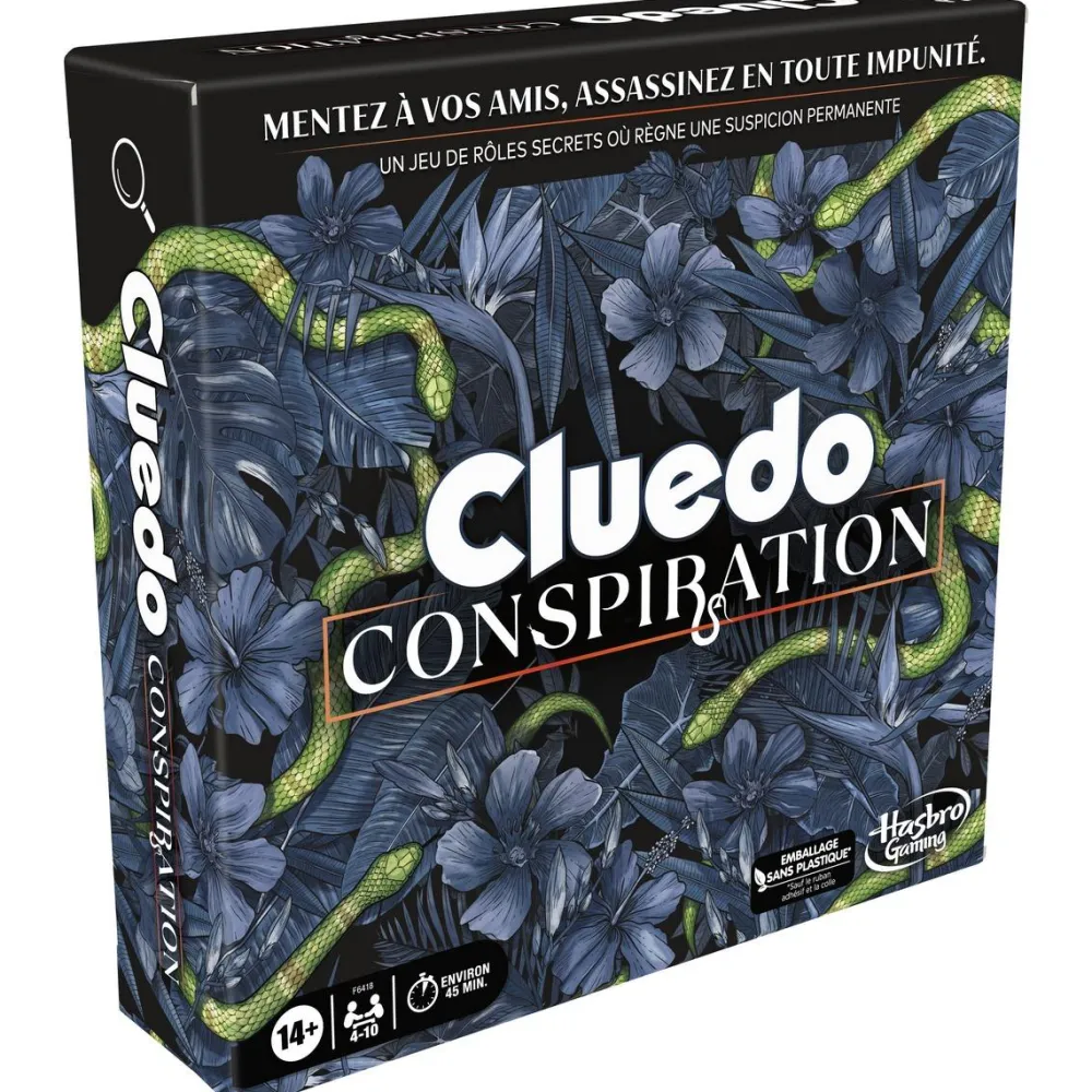 Hasbro Gaming Cluedo conspiration^ Jeux De Stratégie Et De Réflexion
