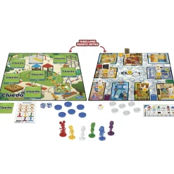 Hasbro Gaming Cluedo Junior 2 en 1^ Quiz Et Devinettes
