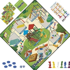 Hasbro Gaming Cluedo Junior 2 en 1^ Quiz Et Devinettes
