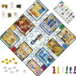 Hasbro Gaming Cluedo Junior 2 en 1^ Quiz Et Devinettes