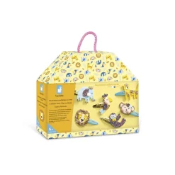 Janod Coffret 6 barrettes pailletées à créer Animaux exotiques^ Perles, Bijoux Et Perles À Repasser