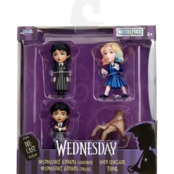 JADA Coffret 4 figurines Mercredi -^ Les Héros Et Personnages