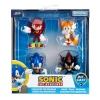 JADA Coffret 4 figurines Metalfigs Sonic the legends^ Les Héros Et Personnages
