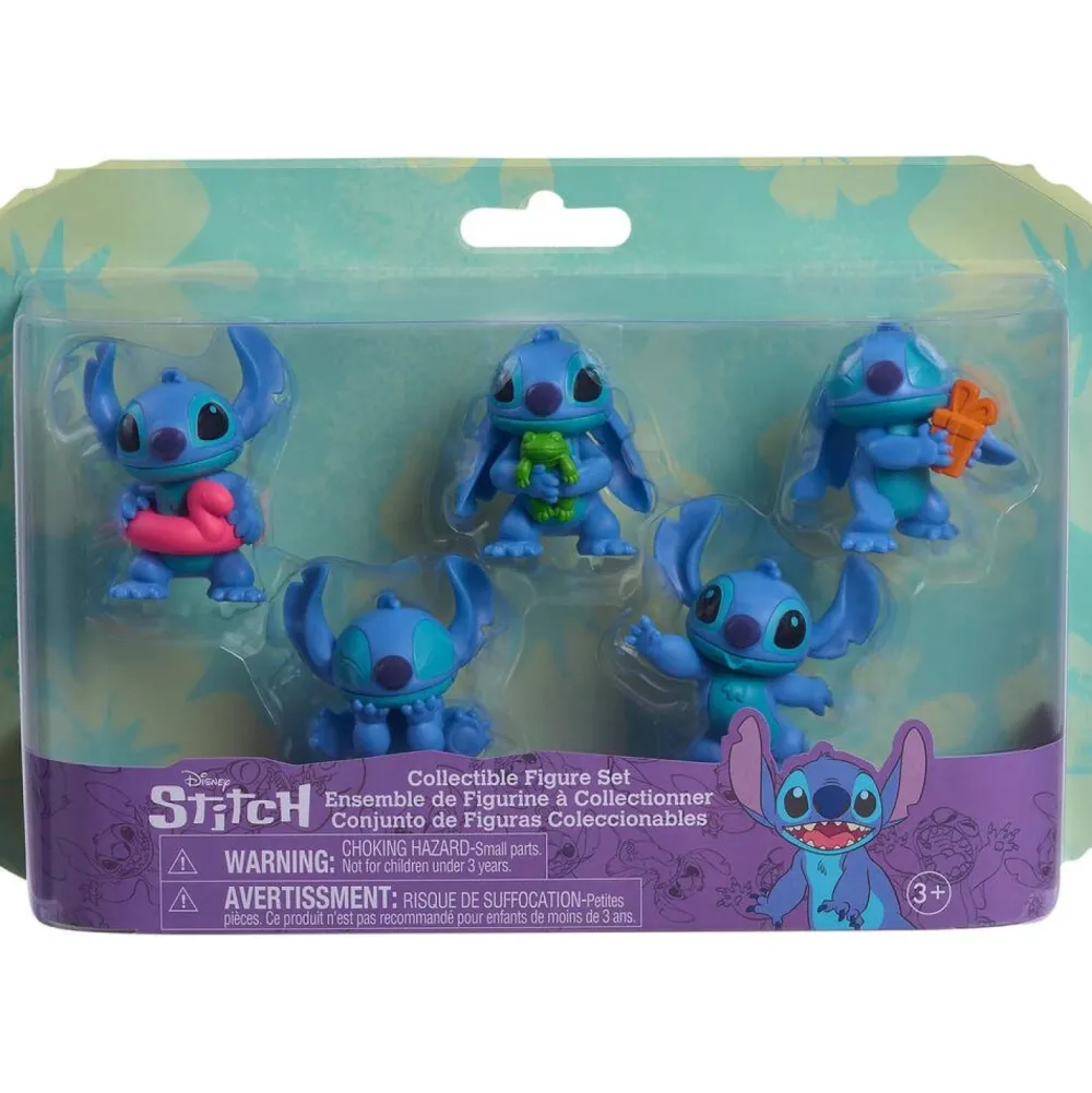 Coffret 5 figurines Stitch^ Les Héros Et Personnages