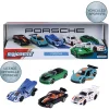 Majorette Coffret 5 Porsche sportive^ Petites Voitures