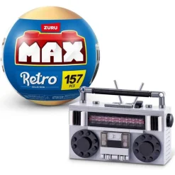 Zuru Coffret 4 pièces Capsule rétro MAX Construction série 1^ Coffrets De Briques Et Construction Classique