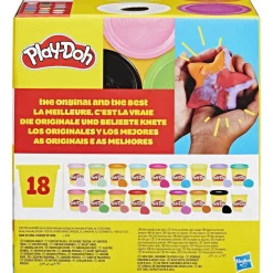 Play-Doh Coffret 18 pots Imagination - pâte à modeler^ Modelage Et Moulage