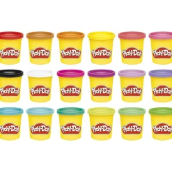 Play-Doh Coffret 18 pots Imagination - pâte à modeler^ Modelage Et Moulage