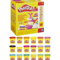 Play-Doh Coffret 18 pots Imagination - pâte à modeler^ Modelage Et Moulage