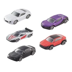 TEAM City Coffret 5 véhicules^ Petites Voitures
