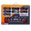 Bburago Coffret 7 véhicules Formule Mac Laren 1:43^ Modèles Réduits