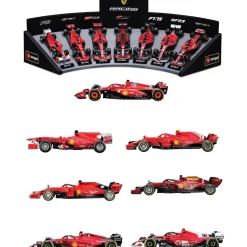 Bburago Coffret 7 véhicules Formule 1 Ferrari 1:43^ Modèles Réduits