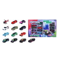 Majorette Coffret 13 véhicules Néon Racer^ Petites Voitures
