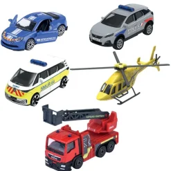 Majorette Coffret 5 véhicules SOS prenium^ Petites Voitures