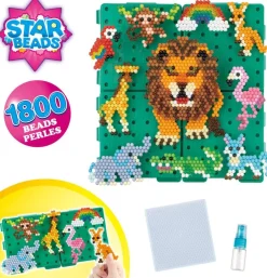 Aquabeads Coffret - Balade En Savane^ Perles, Bijoux Et Perles À Repasser