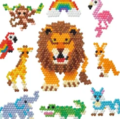 Aquabeads Coffret - Balade En Savane^ Perles, Bijoux Et Perles À Repasser
