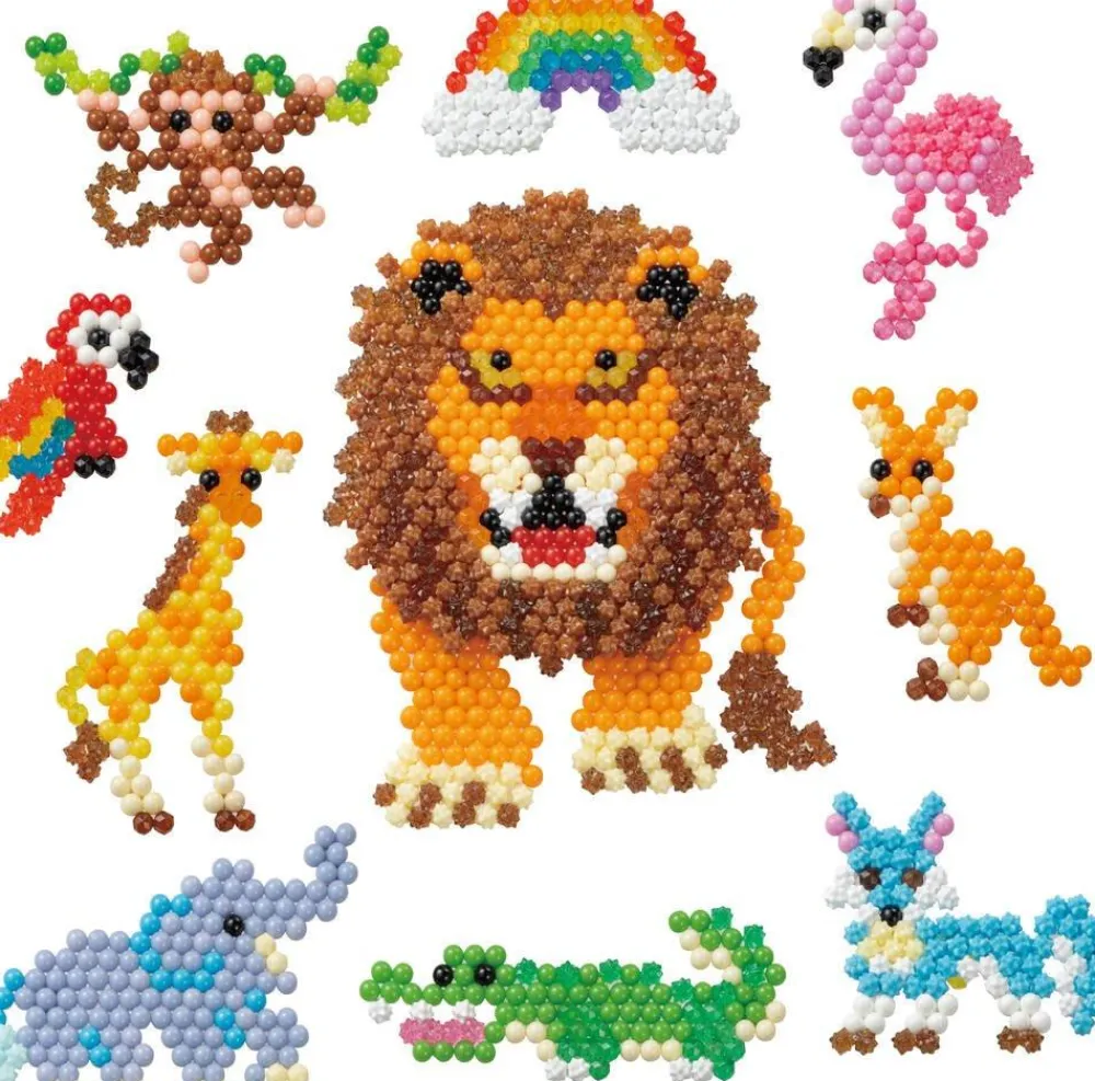 Aquabeads Coffret - Balade En Savane^ Perles, Bijoux Et Perles À Repasser