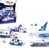 MGM Coffret aéroport - Avion, véhicules et accessoires - Turbo Challenge City^ Hélicoptères, Avions Et Vaisseaux Spatiaux