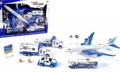 MGM Coffret aéroport - Avion, véhicules et accessoires - Turbo Challenge City^ Hélicoptères, Avions Et Vaisseaux Spatiaux