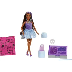 Mattel Coffret Barbie Cadeau Surprise Violet Série Le Gala Enchanté - Barbie Party unboxed^ Poupées Mannequins