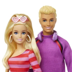 Mattel Coffret Barbie Et Ken Roller - Duo des années 1980^ Poupées Mannequins