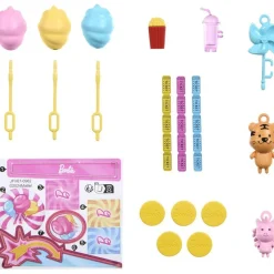 Mattel Coffret Barbie Stand de Barbe à papa - Les Mystères de Barbie^ Poupées Mannequins