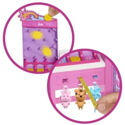 Mattel Coffret Barbie Stand de Barbe à papa - Les Mystères de Barbie^ Poupées Mannequins