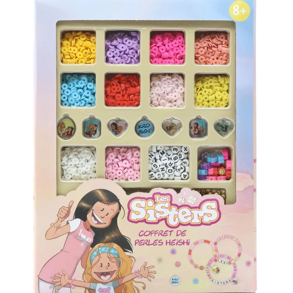 Coffret bracelets Heishi Les Sisters^ Perles, Bijoux Et Perles À Repasser