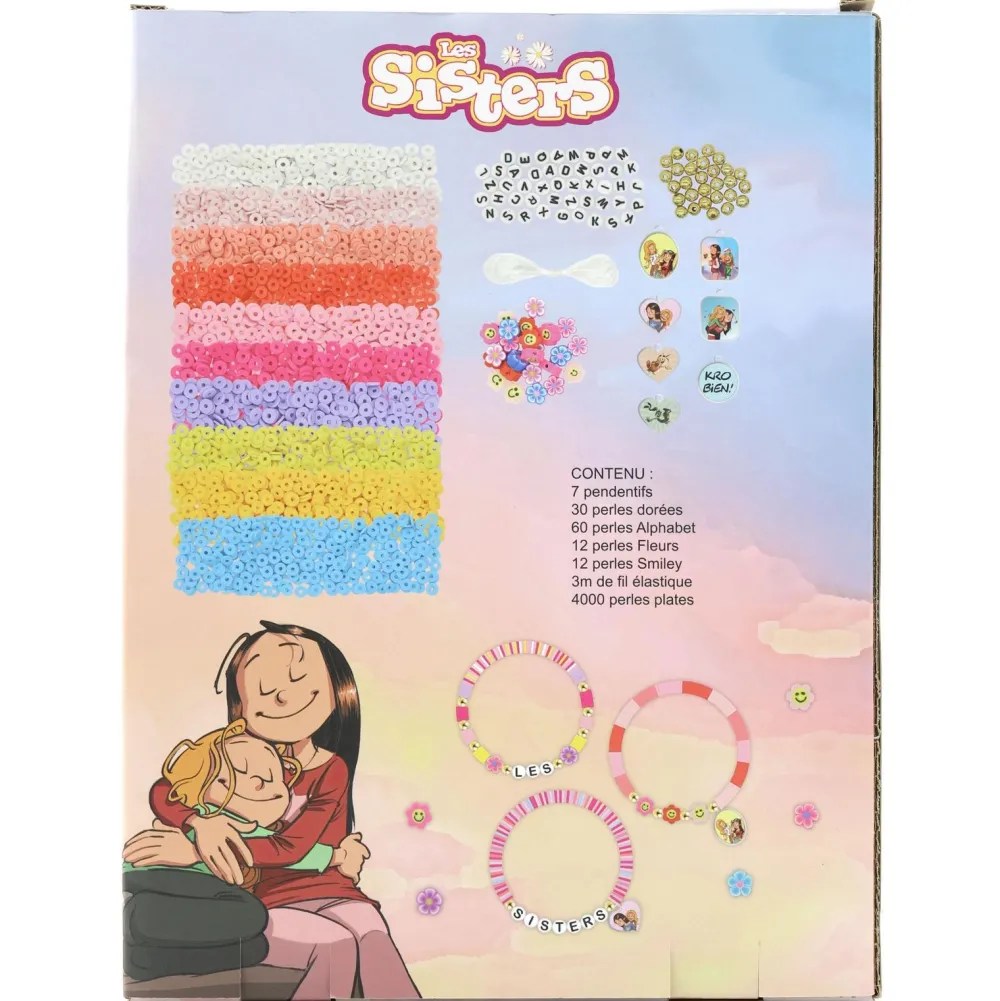 Coffret bracelets Heishi Les Sisters^ Perles, Bijoux Et Perles À Repasser