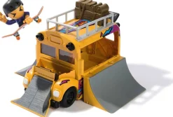 Spin Master Coffret camion Sk8 Crew Teck Deck transformable^ Jeux D'Action Et D'Adresse