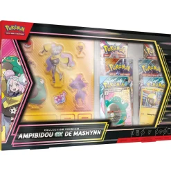 Asmodu00e9e Coffret Carte Pokémon Premium Ampibidou EX, Têtampoule EX^ Cartes À Collectionner