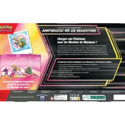 Asmodu00e9e Coffret Carte Pokémon Premium Ampibidou EX, Têtampoule EX^ Cartes À Collectionner