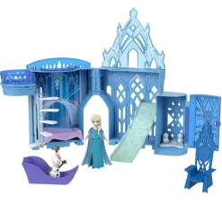 Mattel Coffret château et mini-poupée Elsa La Reine des Neiges^ Mini-Univers