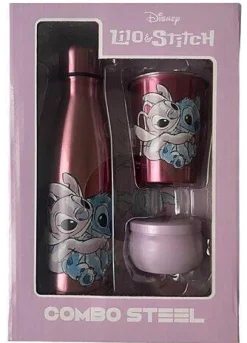 WTT Coffret Combo Steel Stitch & Angel - 100% métal^ Gadgets Et Produits Fun