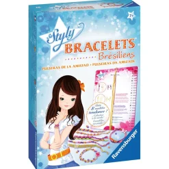 Ravensburger Coffret créatif - Bracelets brésiliens^ Perles, Bijoux Et Perles À Repasser