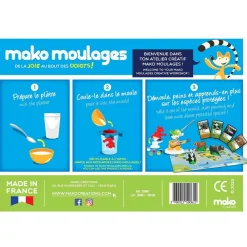 Mako Coffret Creatif - Mes Especes Protegees Defis Nature^ Modelage Et Moulage