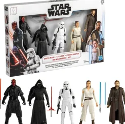 Hasbro Coffret de 5 Figurines Star Wars 15 cm^ Les Héros Et Personnages
