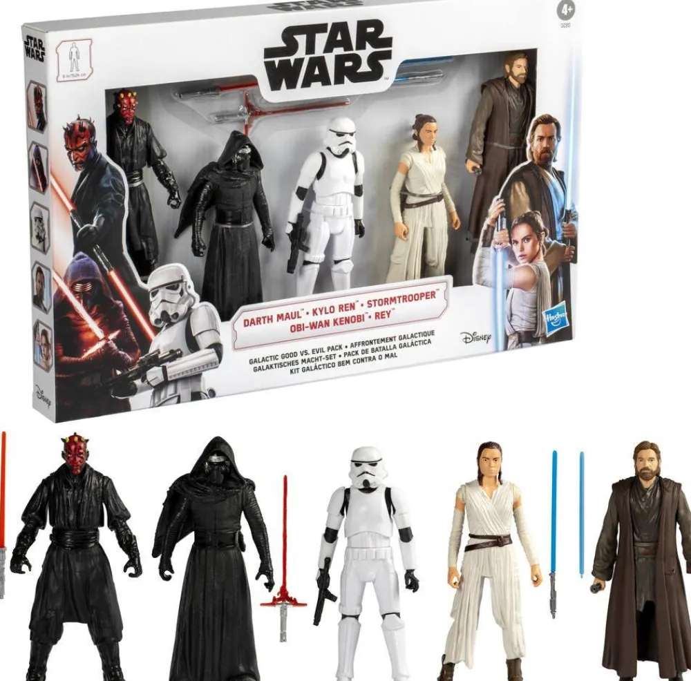 Hasbro Coffret de 5 Figurines Star Wars 15 cm^ Les Héros Et Personnages
