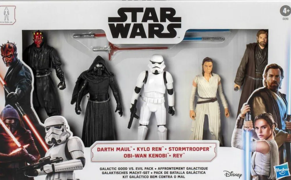 Hasbro Coffret de 5 Figurines Star Wars 15 cm^ Les Héros Et Personnages