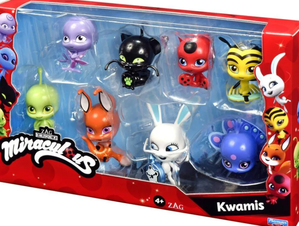 Bandai Coffret de 8 Kwamis - Miraculous^ Les Héros Et Personnages