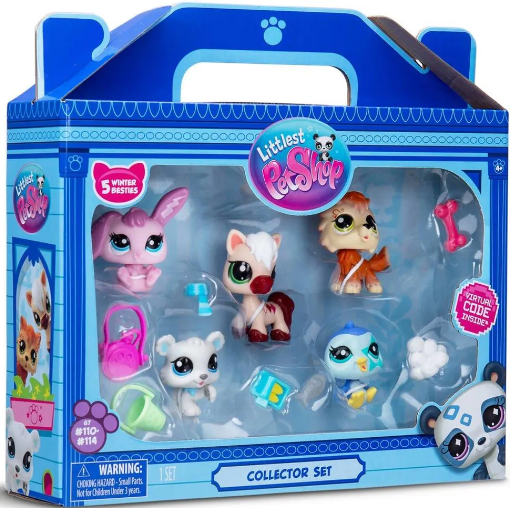 Bandai Coffret de 5 Petshop - thème montagne^ Mini-Univers