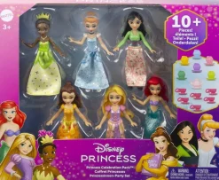 Mattel Coffret de 6 poupées Disney Princesses^ Mini-Univers