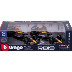 Bburago Coffret de 2 voitures de course Red Bull Racing 1:43^ Modèles Réduits