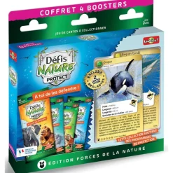 Bioviva Coffret Défis nature Protect 4 boosters Orque et requins^ Cartes À Collectionner