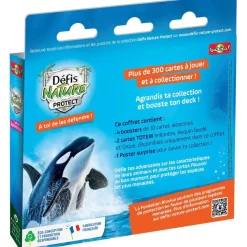 Bioviva Coffret Défis nature Protect 4 boosters Orque et requins^ Cartes À Collectionner