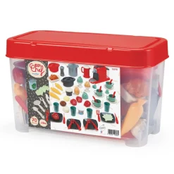Ecoiffier Coffret dînette 70 pièces 100% chef^ Dinette Et Accessoires