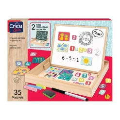 CREA & CIE Coffret éducatif magnétique^ Tableaux Et Bureaux