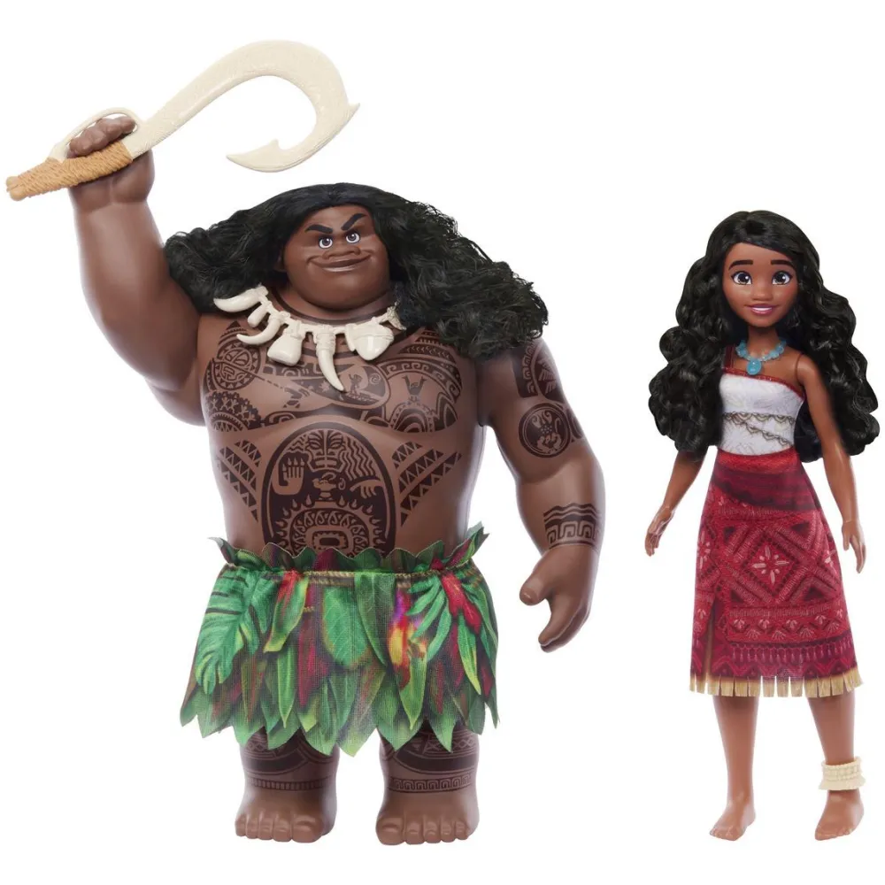 Mattel Coffret duo Vaiana et Maui^ Poupées Mannequins