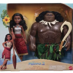 Mattel Coffret duo Vaiana et Maui^ Poupées Mannequins