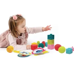 Ludi Coffret d'éveil - livres + cubes + balles^ Livres D'Éveil|Jouets De Bain